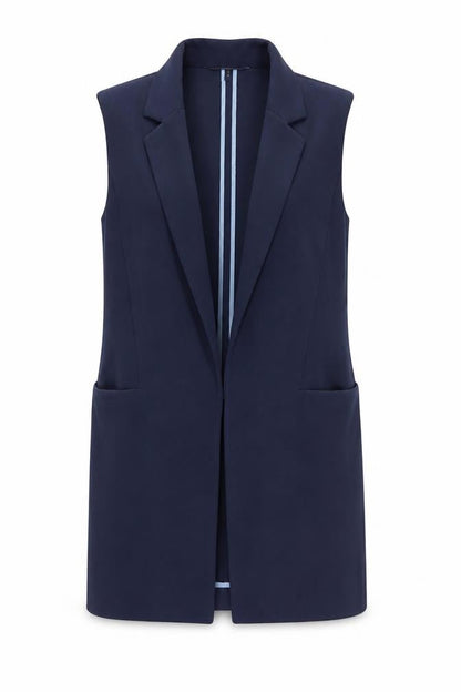 Next Womens Blue Jacket Waistcoat Size 10