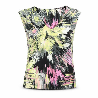 Womens UK Size 12 Per Una Multicoloured Basic Tank