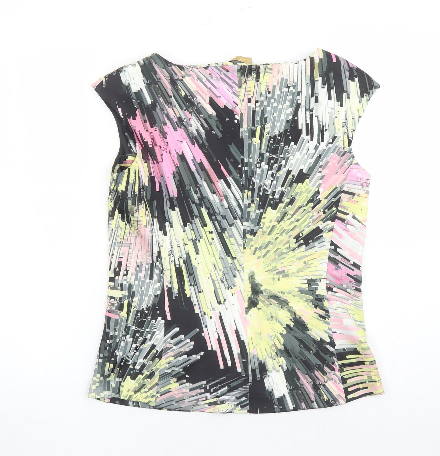 Womens UK Size 12 Per Una Multicoloured Basic Tank