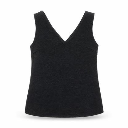 Womens UK Size 8 River Island Black Basic Tank