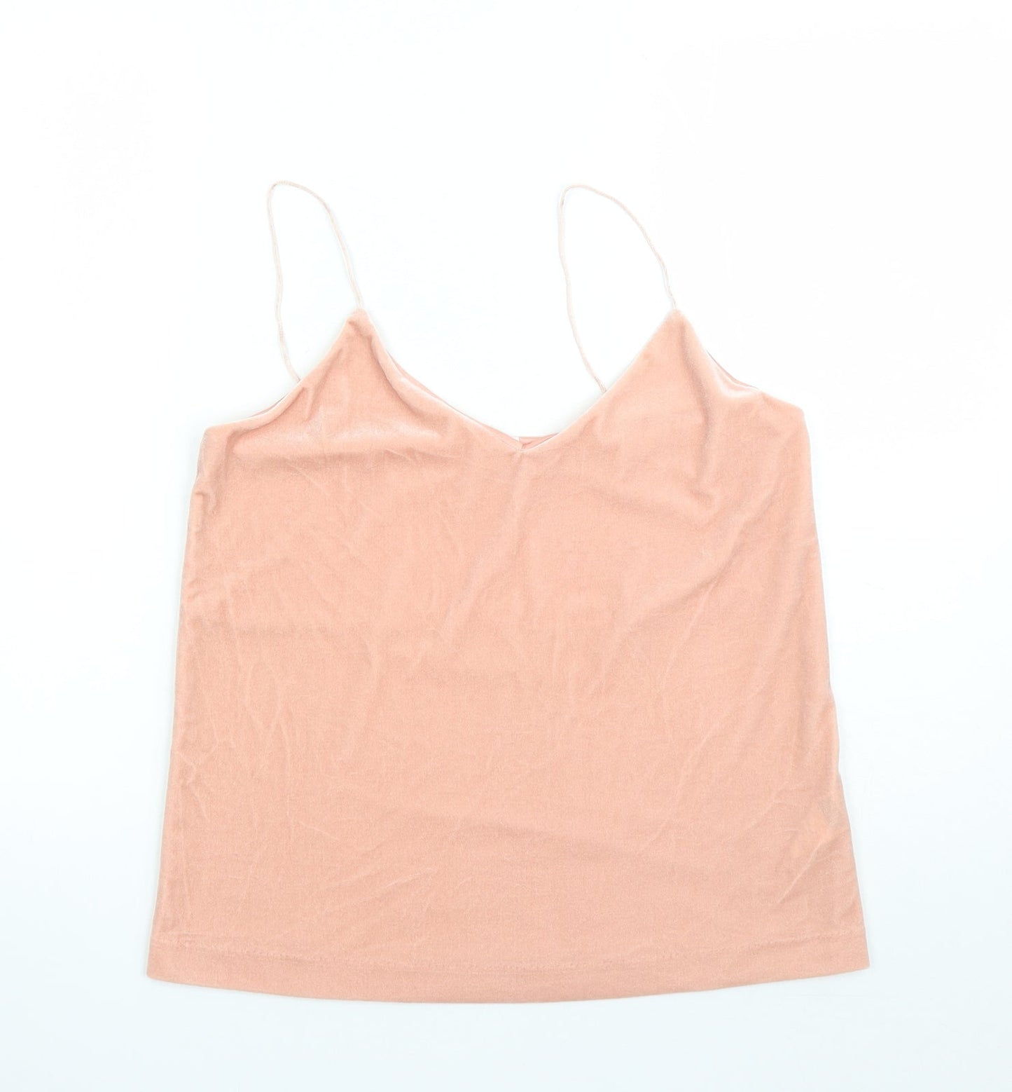 Womens UK Size S Weekday Pink Camisole Tank