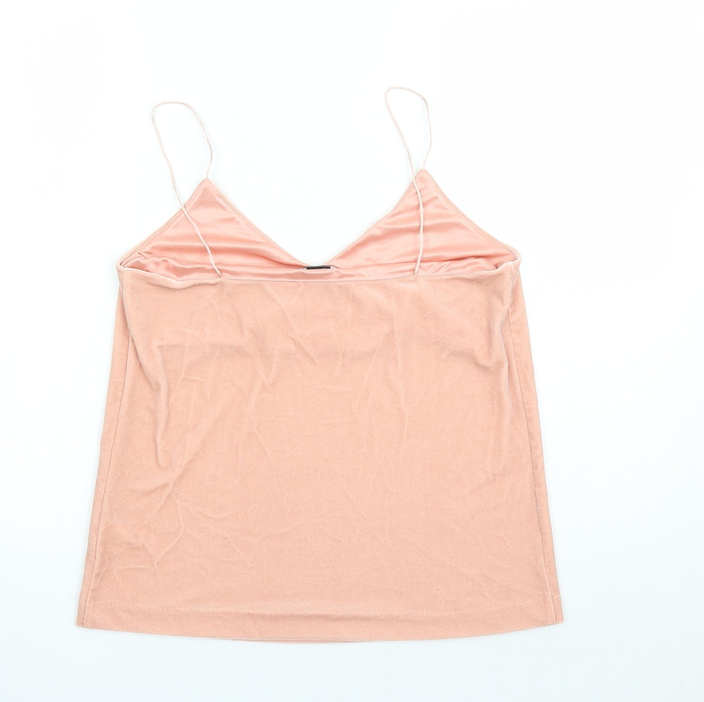 Womens UK Size S Weekday Pink Camisole Tank
