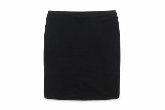 H&M Womens Black Cotton Bandage Skirt Size XS - Elasticated Waist