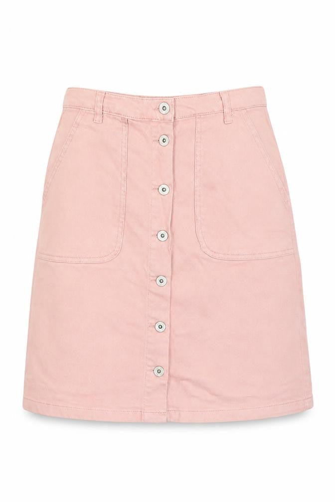Womens UK Size 8 Great Plains A-Line Denim Skirt