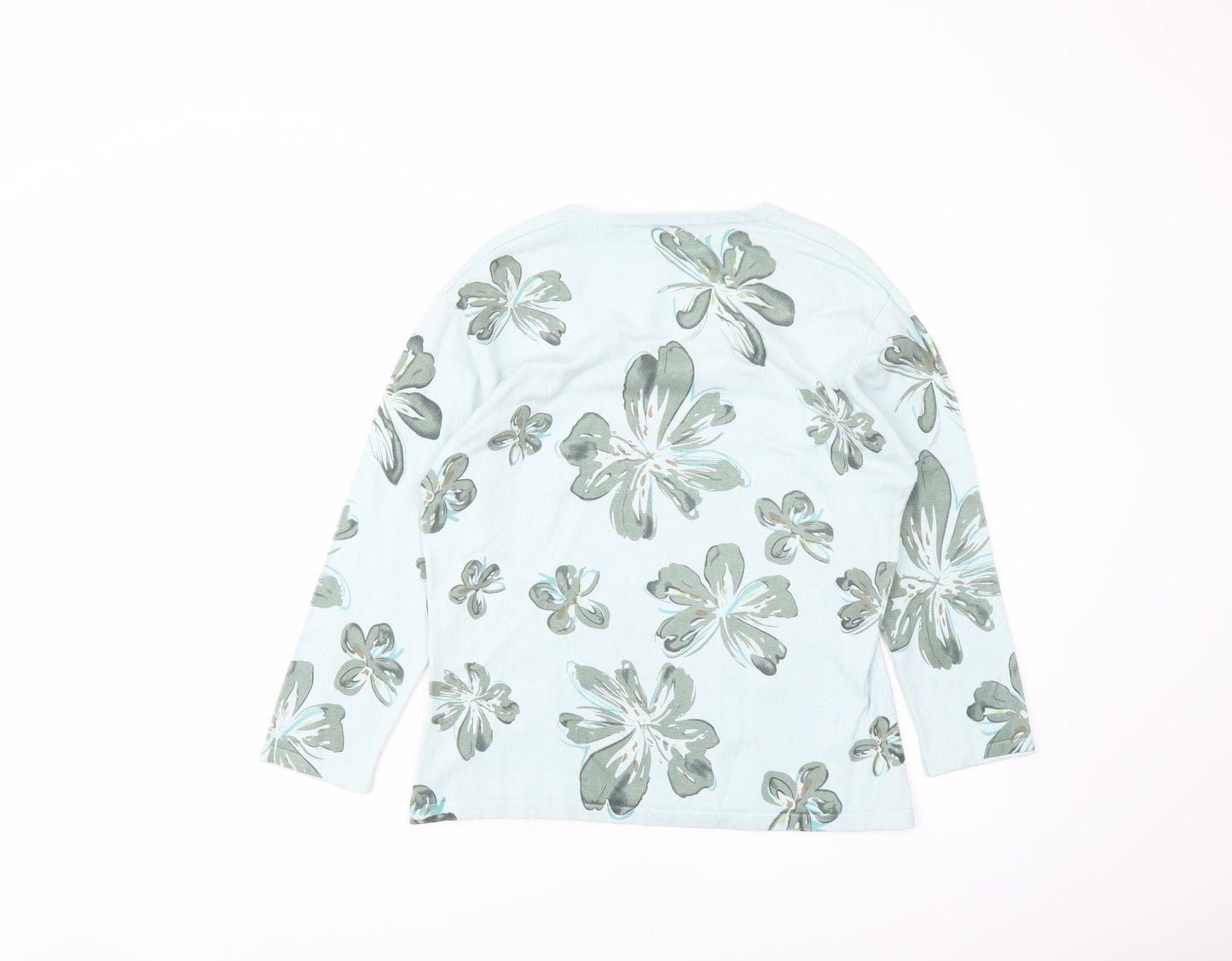 Womens UK Size 14 Viz-a-VIZ Green Pullover Jumper