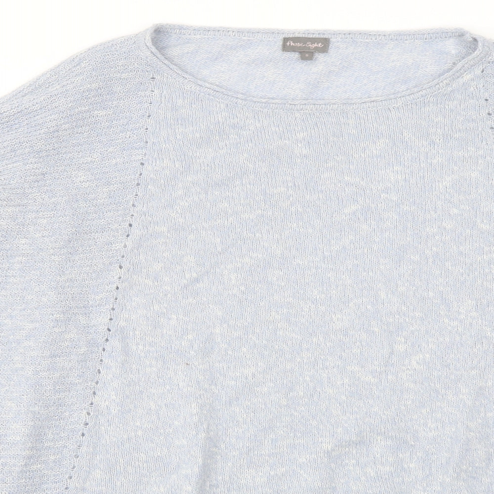 Womens UK Size S Phase Eight Blue Pullover Jumper