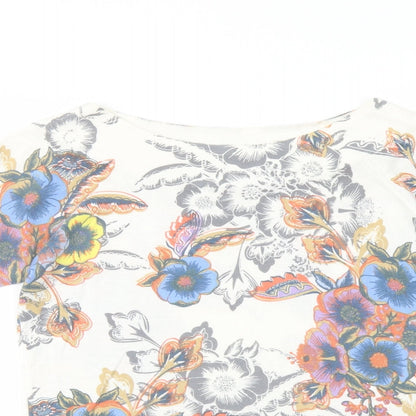 Womens UK Size 10 NEXT Multicoloured Pullover Jumper