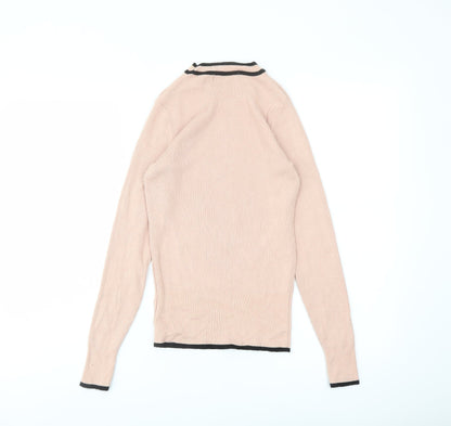 Womens UK Size 10 Marks and Spencer Pink Pullover Jumper
