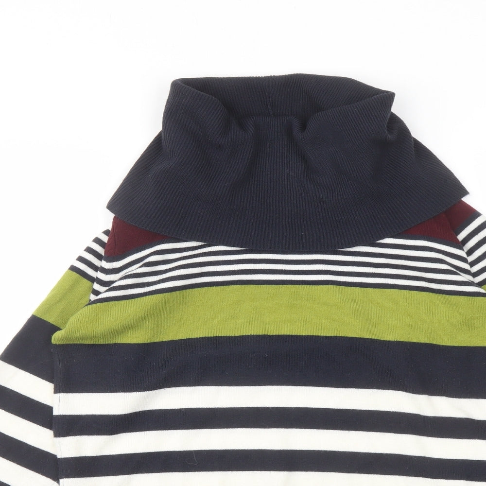 Womens UK Size S EWM Multicoloured Pullover Jumper