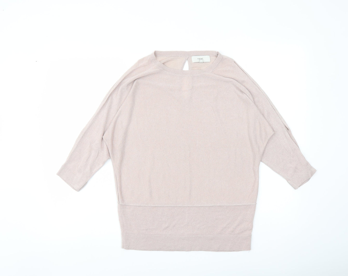 Womens UK Size 10 NEXT Pink Pullover Jumper