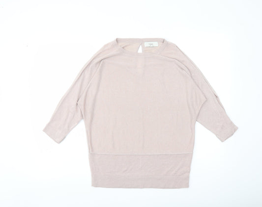 Womens UK Size 10 NEXT Pink Pullover Jumper