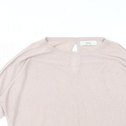 Womens UK Size 10 NEXT Pink Pullover Jumper