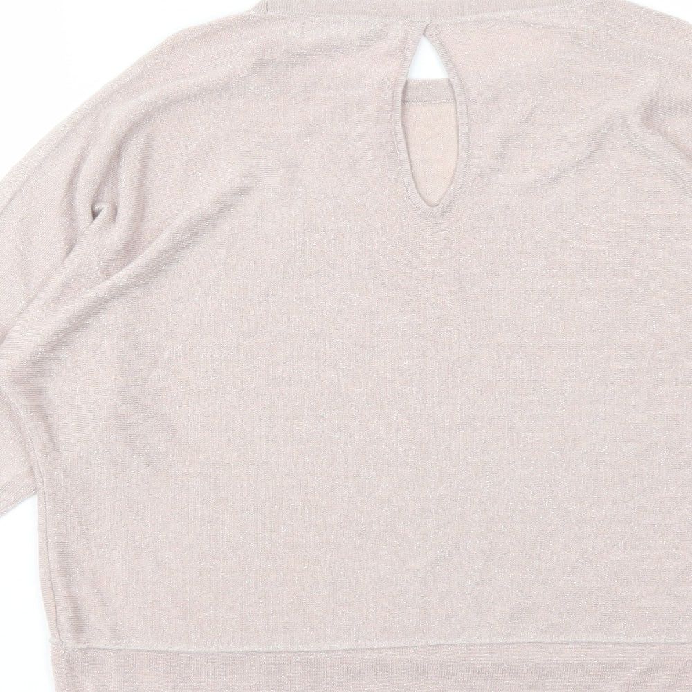Womens UK Size 10 NEXT Pink Pullover Jumper