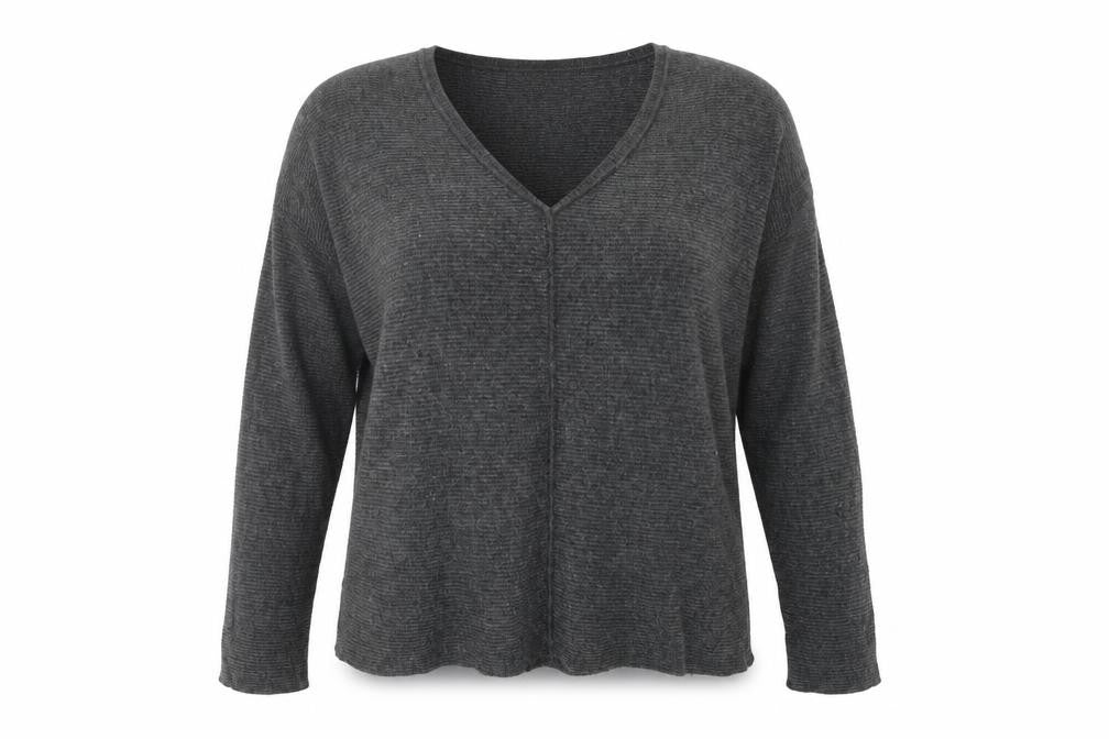 Womens UK Size 8 John Lewis Grey Pullover Jumper