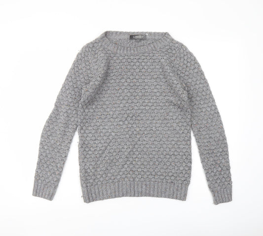 Womens UK Size 8 Marks and Spencer Grey Pullover Jumper