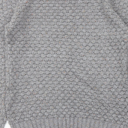 Womens UK Size 8 Marks and Spencer Grey Pullover Jumper