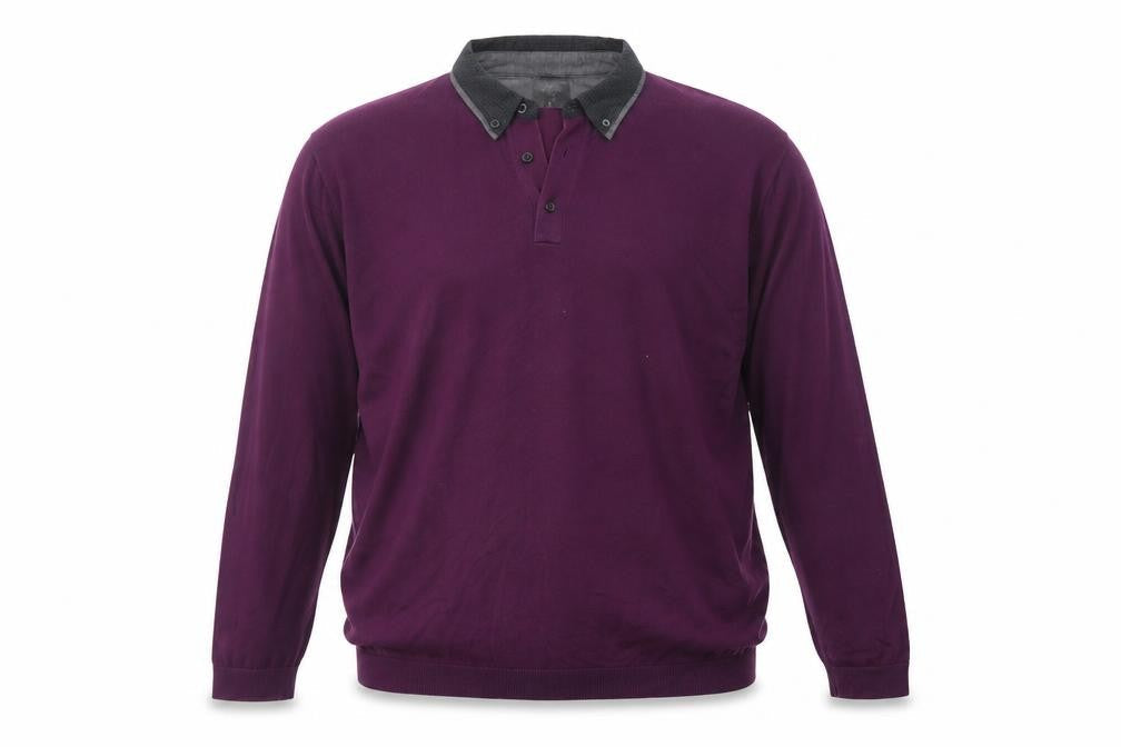 Mens UK Size XL Burton Purple Pullover Jumper