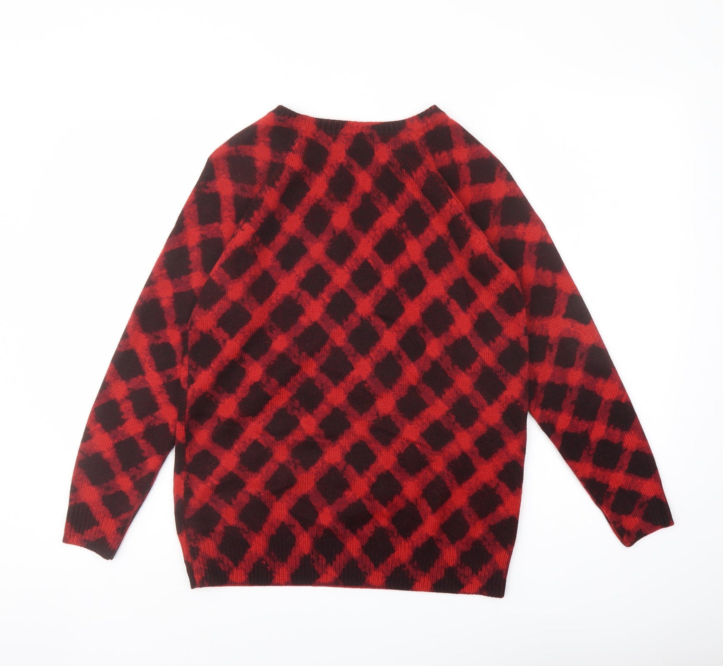 Womens UK Size 12 Marks and Spencer Red Pullover Jumper