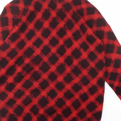Womens UK Size 12 Marks and Spencer Red Pullover Jumper