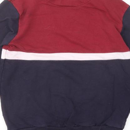 Mens UK Size L Intense Blue Pullover Sweatshirt