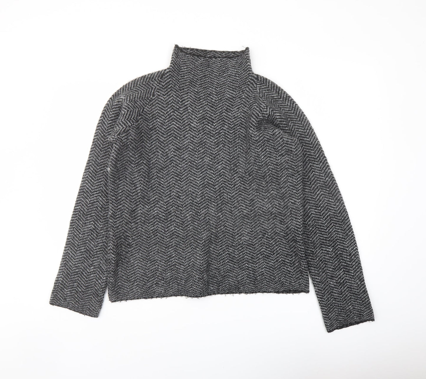 Womens UK Size S Max Studio Grey Pullover Jumper