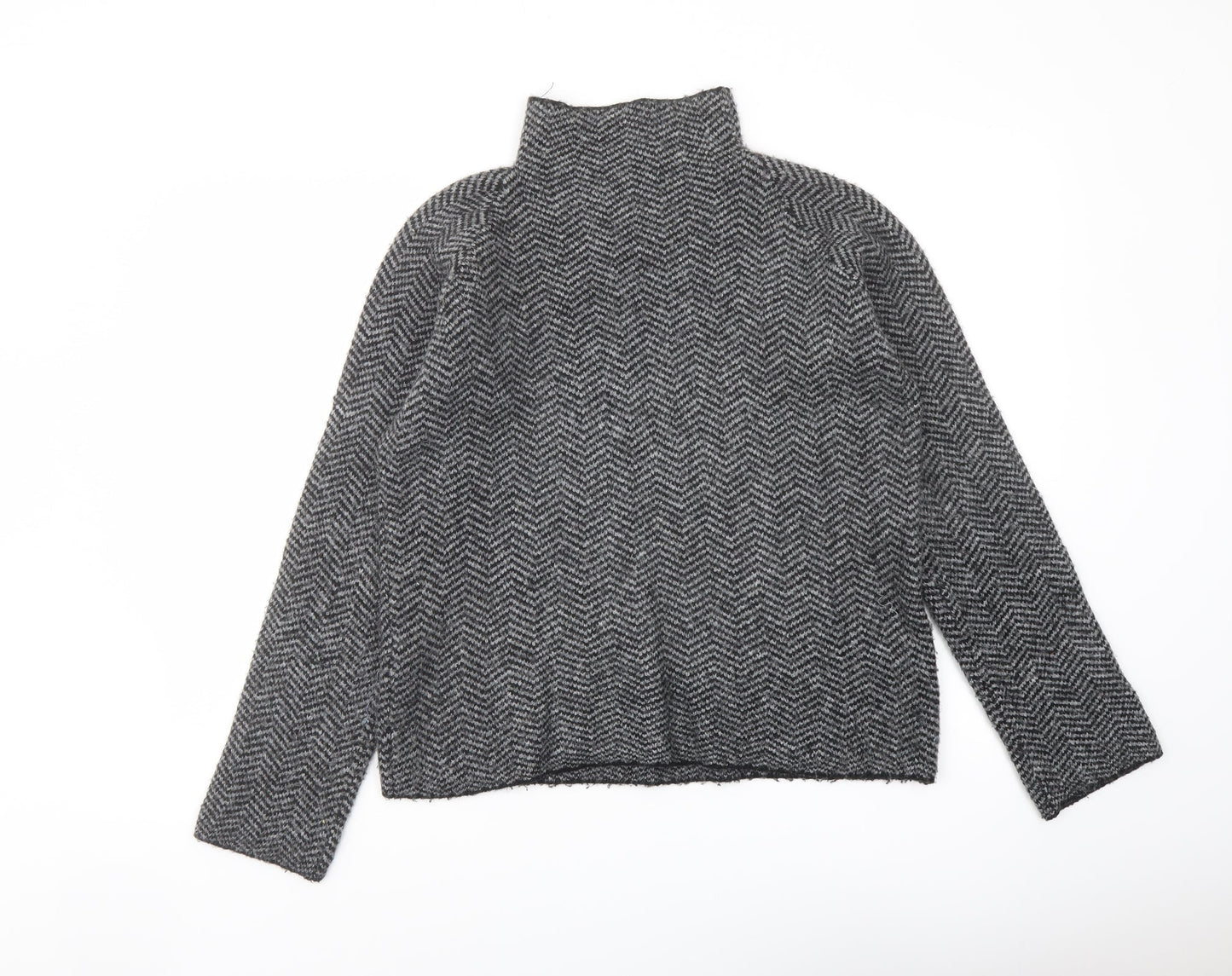 Womens UK Size S Max Studio Grey Pullover Jumper