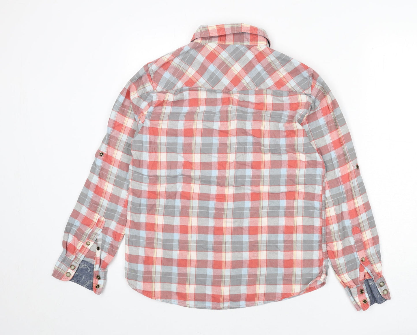 Womens UK Size S JACHS Girlfriend Multicoloured Basic Button-Up