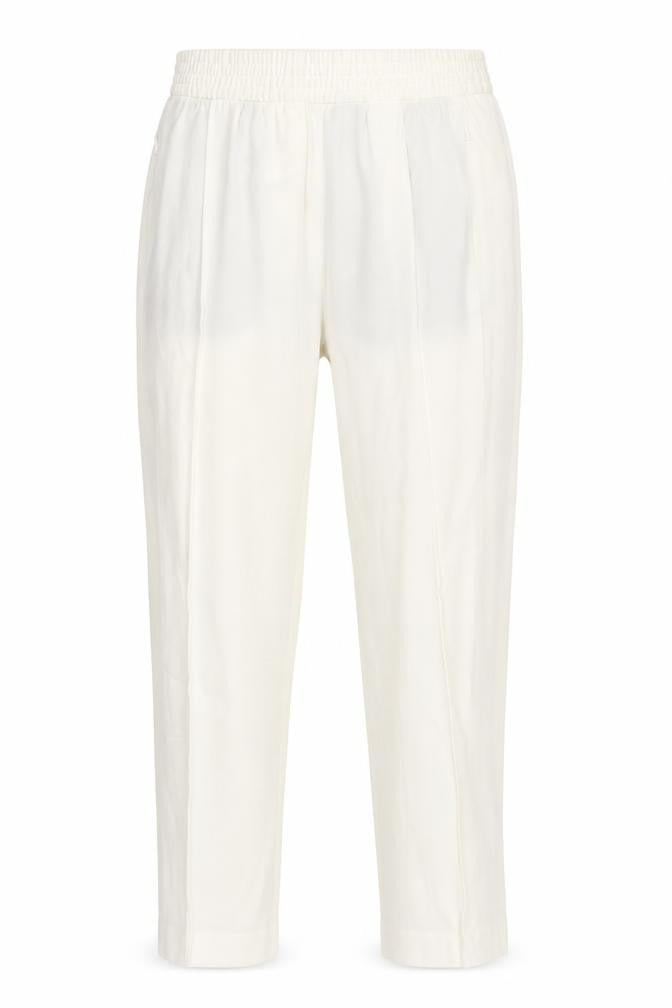 Womens UK Size 8 Marks and Spencer Regular Fit  Ivory Trousers
