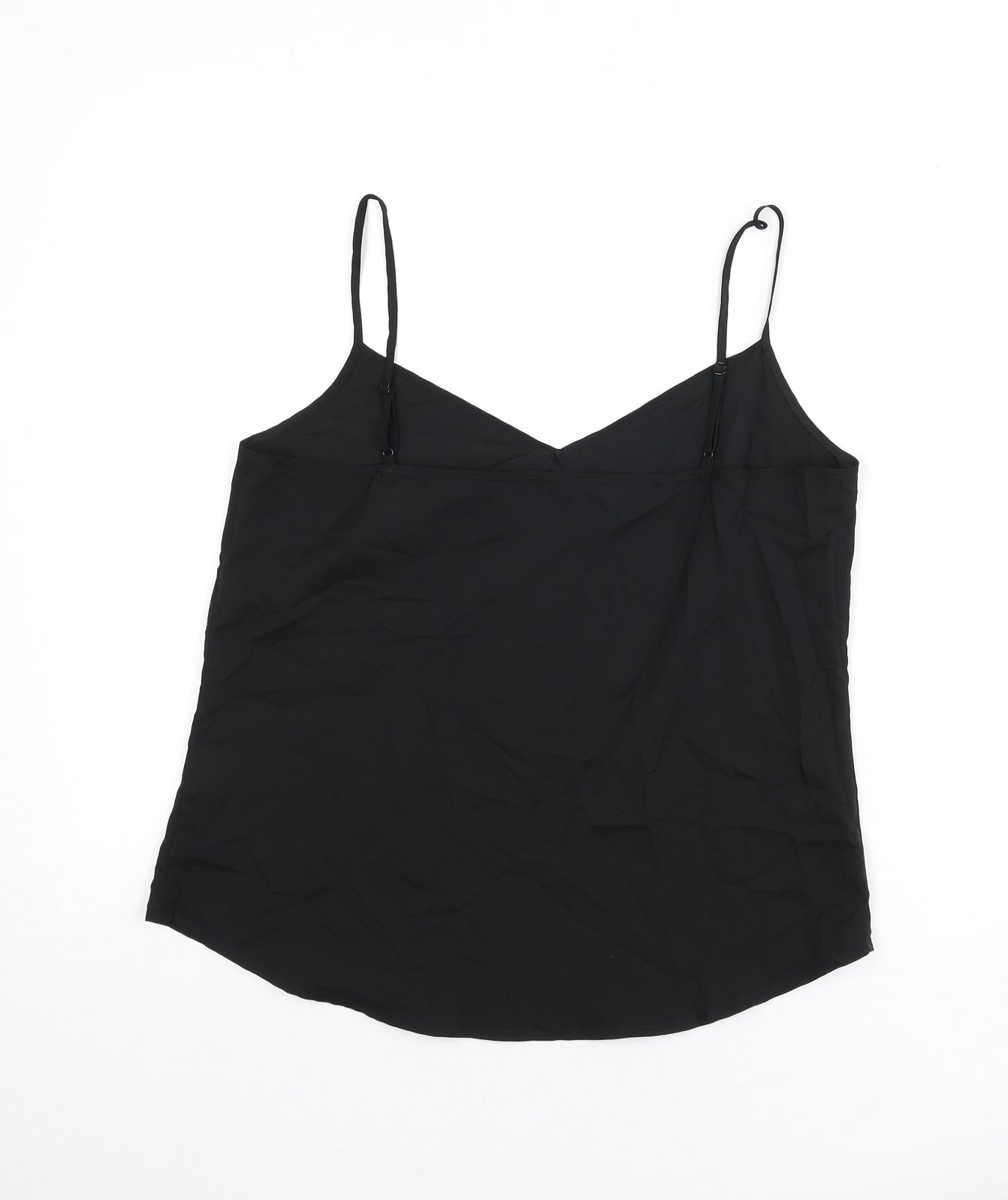 Womens UK Size 10 Marks and Spencer Black Camisole Tank
