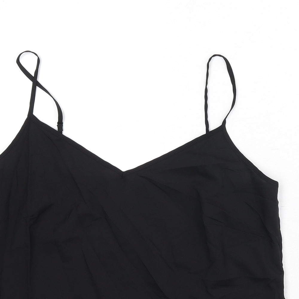 Womens UK Size 10 Marks and Spencer Black Camisole Tank