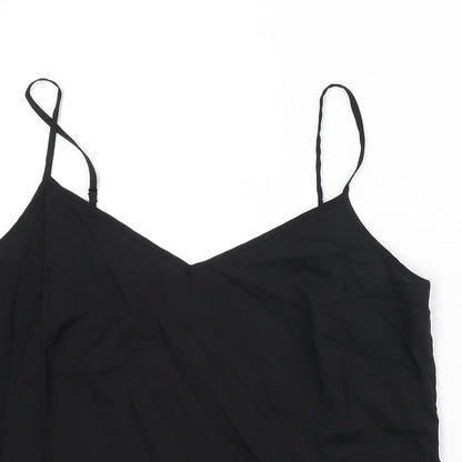 Womens UK Size 10 Marks and Spencer Black Camisole Tank