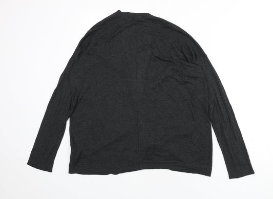 Womens UK Size S H&M Grey Cardigan Jumper