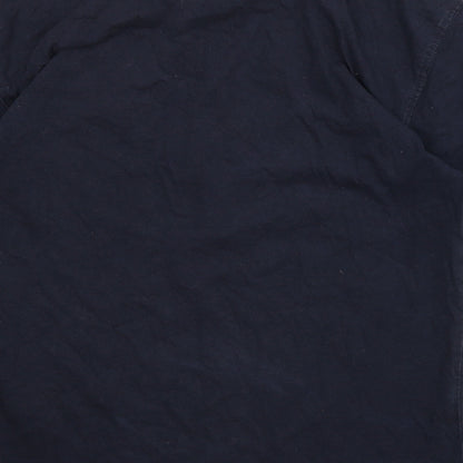 Diadora Boys Blue 100% Cotton Basic T-Shirt Size 10-11 Years Round Neck Pullover