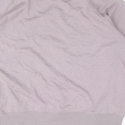 H&M Womens Purple Cotton Pullover Sweatshirt Size S Pullover
