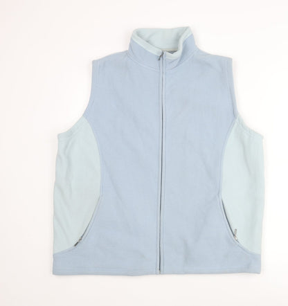 Womens UK Size L Bonmarché Blue Gilet