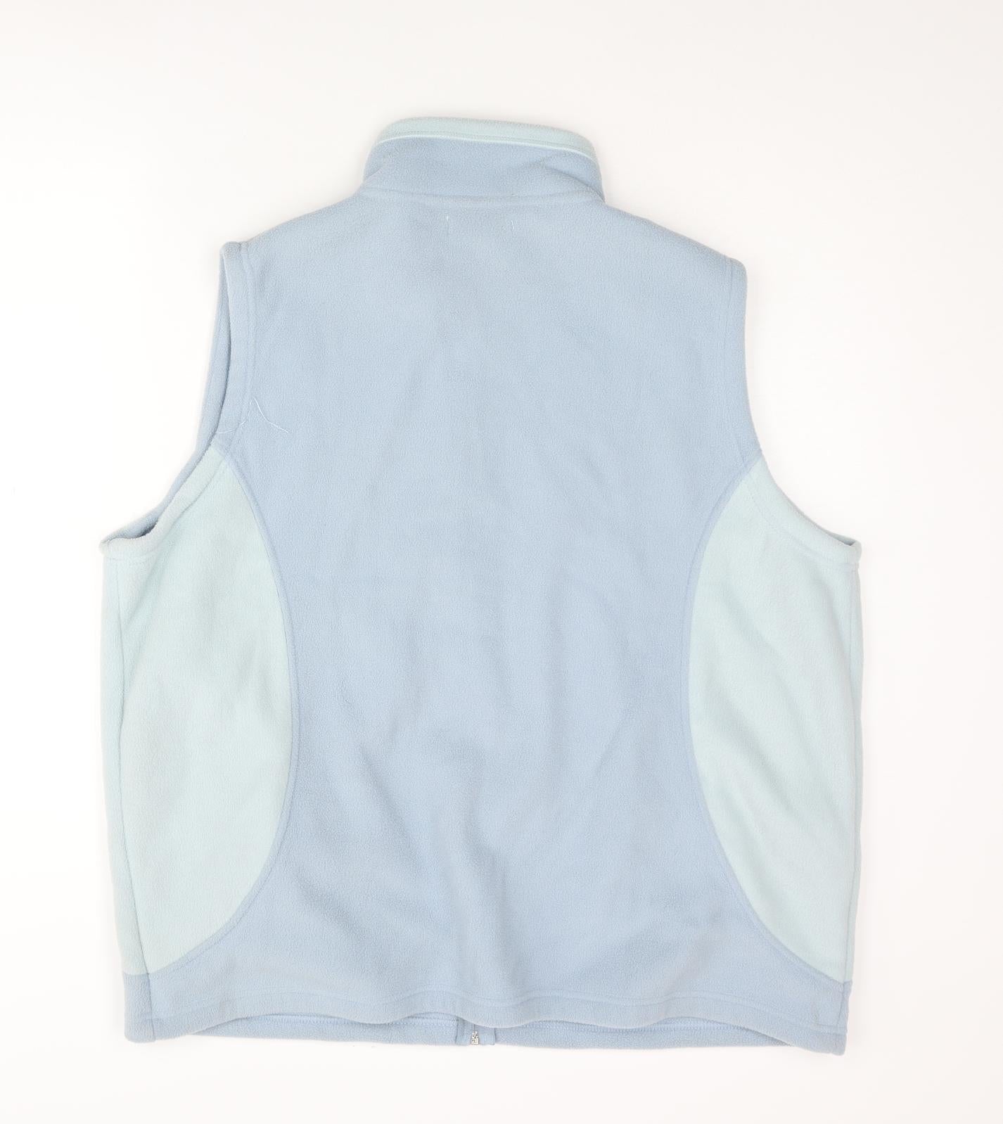 Womens UK Size L Bonmarché Blue Gilet