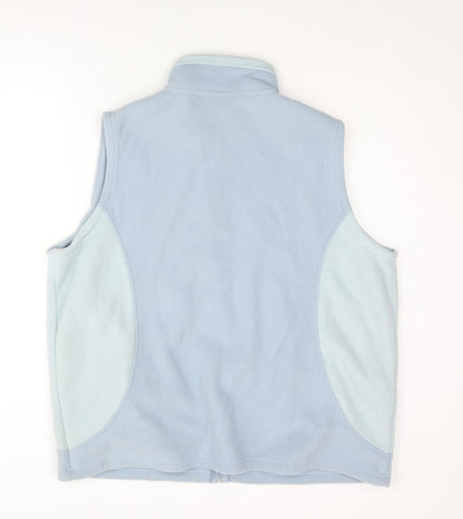Womens UK Size L Bonmarché Blue Gilet