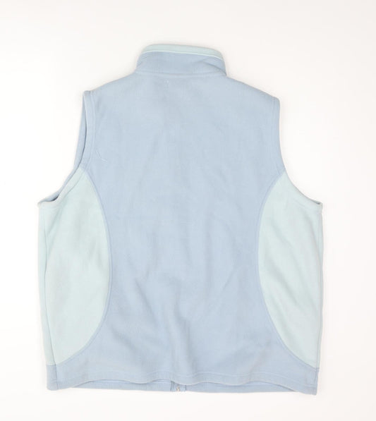 Womens UK Size L Bonmarché Blue Gilet