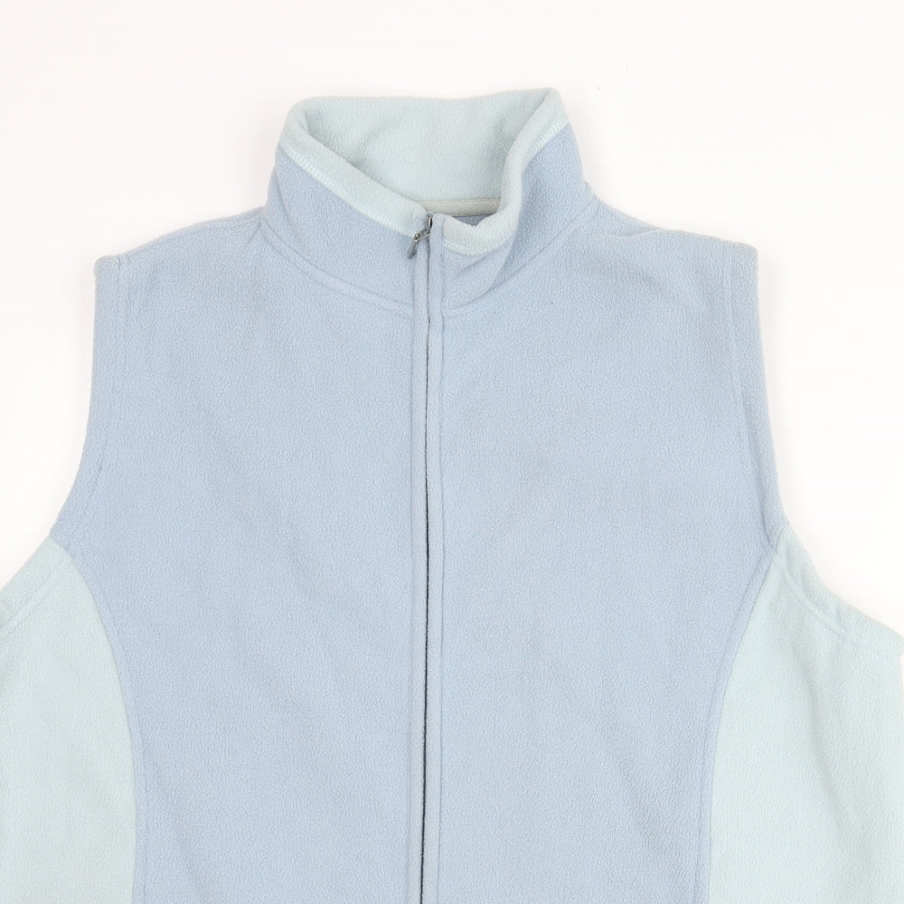 Womens UK Size L Bonmarché Blue Gilet