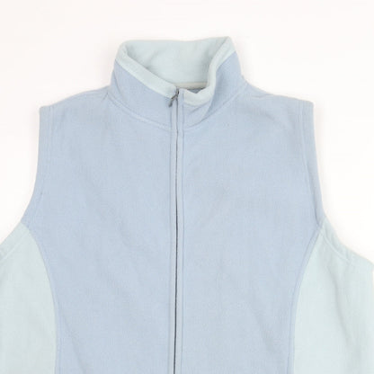 Womens UK Size L Bonmarché Blue Gilet