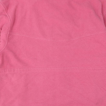 L.X.D Womens Pink Jacket Size M Zip - Drawstring Detail