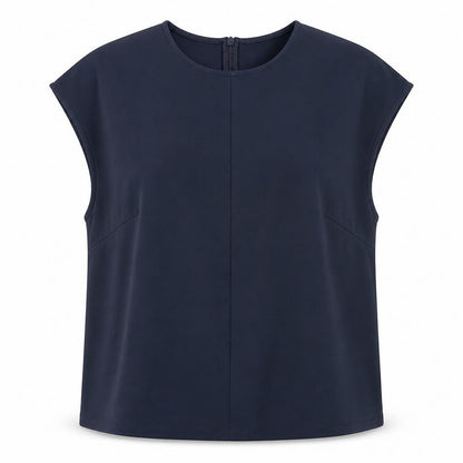 Womens UK Size M H&M Blue Basic Blouse