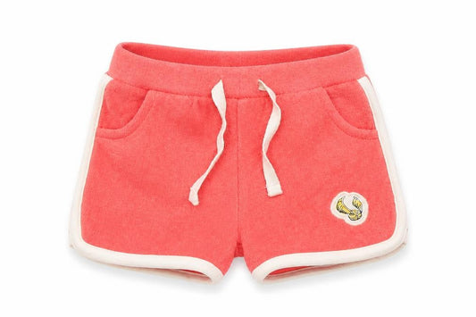 Marks and Spencer Boys Pink Cotton Cropped Trousers Size 3-6 Months Drawstring - Harry Potter, Inside Leg 2in