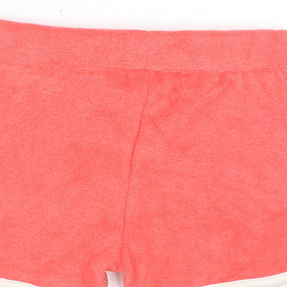 Marks and Spencer Boys Pink Cotton Cropped Trousers Size 3-6 Months Drawstring - Harry Potter, Inside Leg 2in