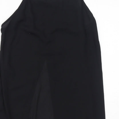 Monki Womens Black Polyester Camisole Tank Size S Square Neck