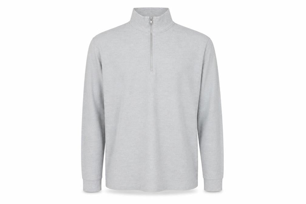 Mens UK Size S Topman Grey Henley Sweatshirt