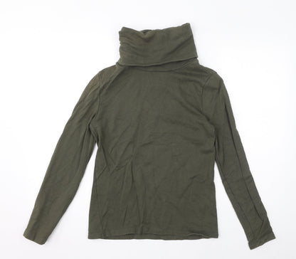 Womens UK Size XS ASOS Green Pullover Sweatshirt