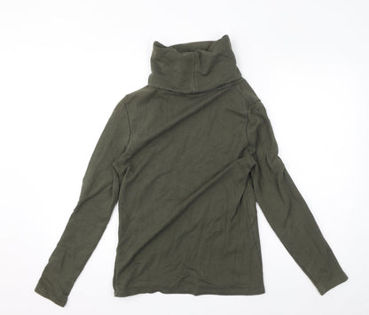 Womens UK Size XS ASOS Green Pullover Sweatshirt