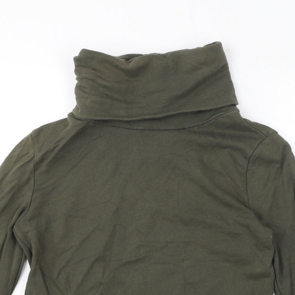 Womens UK Size XS ASOS Green Pullover Sweatshirt