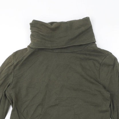 Womens UK Size XS ASOS Green Pullover Sweatshirt
